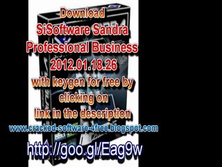 Sandra Business Pro 2012 and Keygen Full Working Free