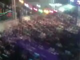 فري برس   دير الزور المظاهرات المسائية لأبطال الدير أمام بيت الشهيد نهاد خرابة 6 12 2011 ج4