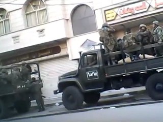 فري برس   ريف دمشق   سقبا   كتائب الأسد في المدينة 06 12 2011