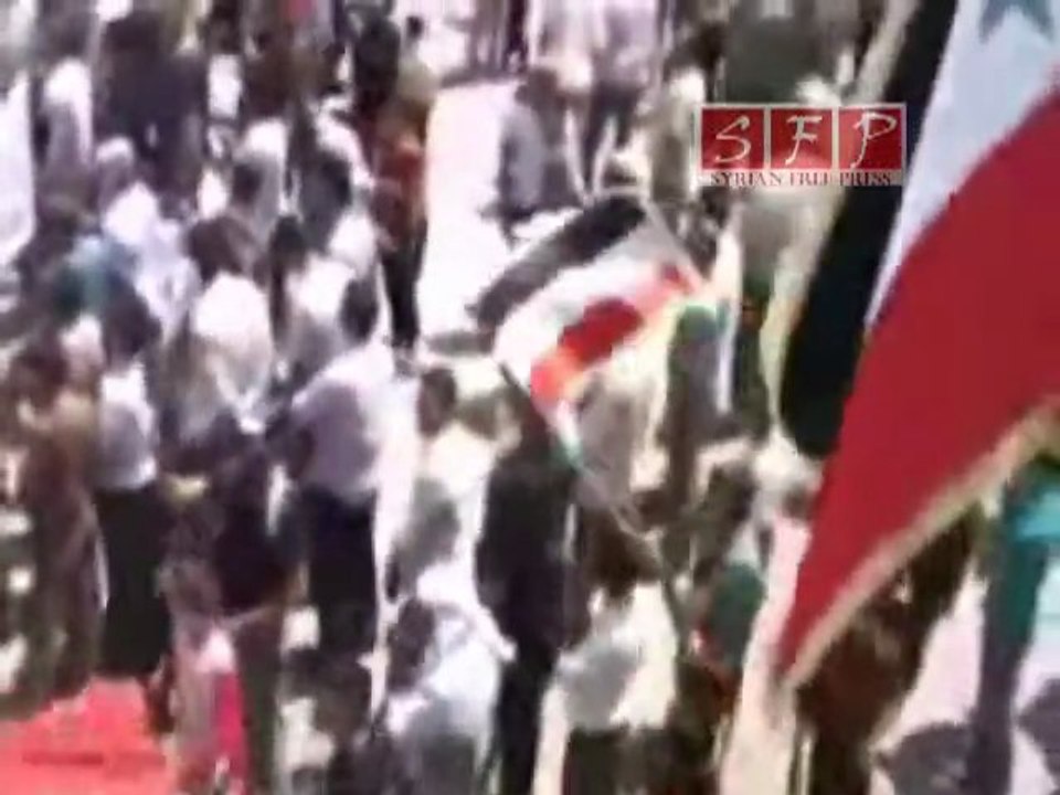 مظاهرة حي القدم بدمشق جمعة احفاد خالد 22-7-2011