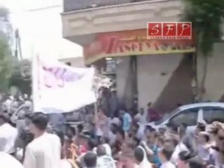 إدلب معرة النعمان جمعة احفاد خالد 22-7-2011