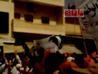 إدلب - خان شيخون دعاء الشباب في جمعة احفاد خالد 22-7-2011