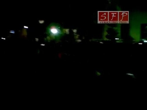 مظاهرات حماة ساحة العاصي 24-7-2011