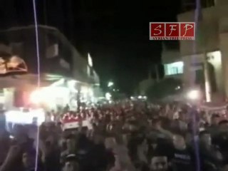 البوكمال مظاهارت الأبطال مساء الثلاثاء 26-7-2011