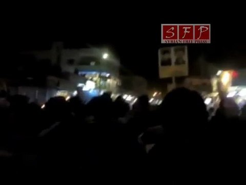 مظاهرة ليليه في القامشلي 26-7-2011