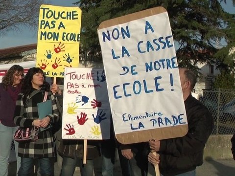 L'école de la Prade pourrait perdre une classe à la rentrée. Les parents se mobilisent.