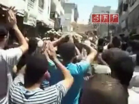 الرمل الفلسطيني نصرة لحماة 31-7-2011