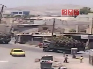 دخول الجيش الى حي القدم عسالي في يوم الثلاثاء 26-7-2011