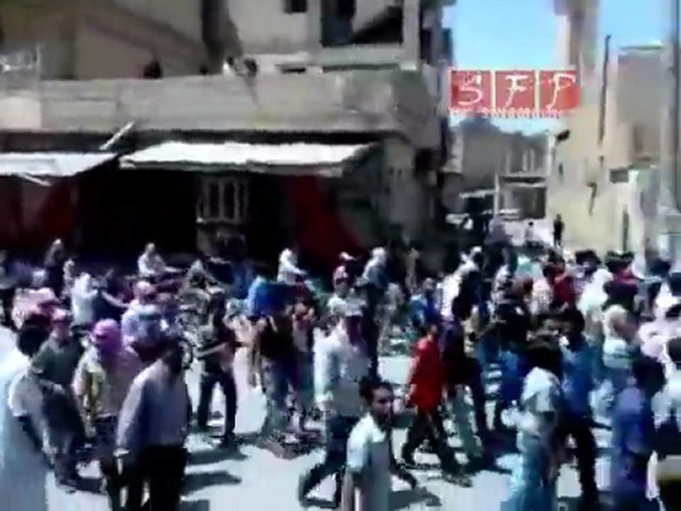 مظاهرات الميادين الاحد نصرة لحماة ودير الزور 31-7-2011