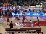 Teodosic behind the back pass to Krstic