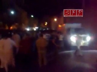 إدلب - معرة النعمان مظاهرات طلاب الثانوية 1-8-2011