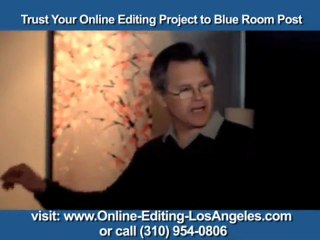 Online Editing Los Angeles, Watch a Video Tour of Blue Room