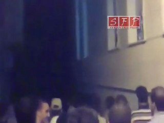 ‫دمشق - برزة البلد - بعد صلاة التراويح 2-8-2011