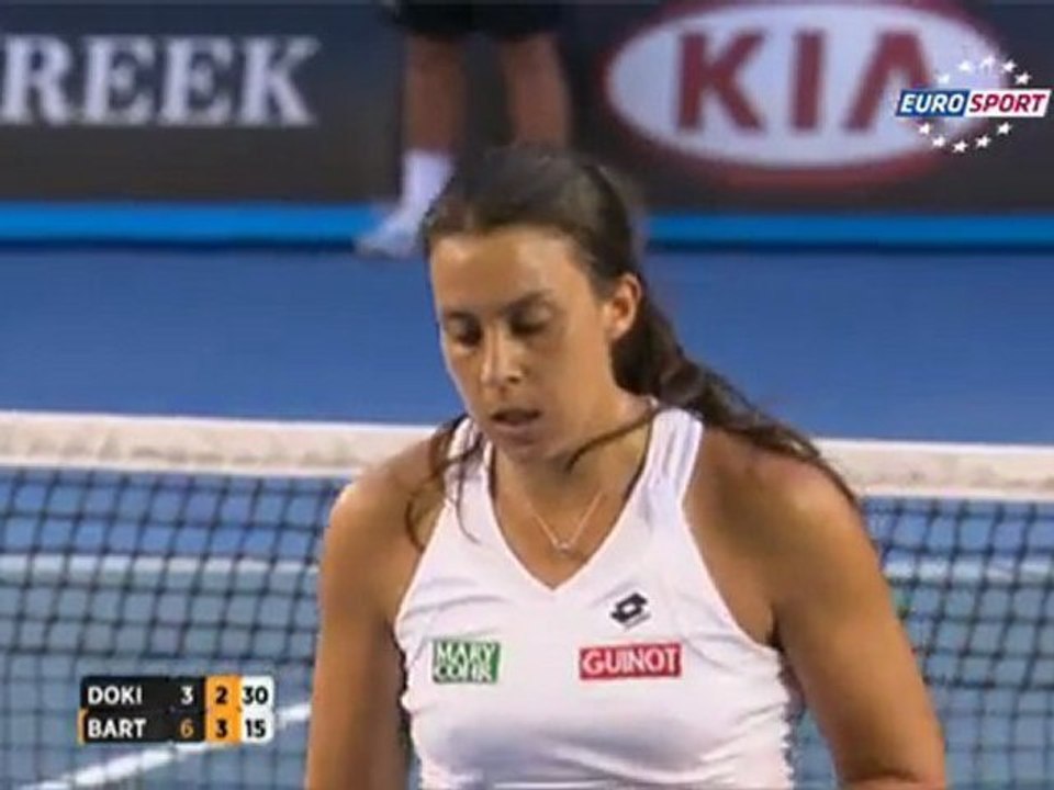 Bartoli son kaleyi yıktı
