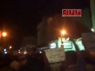 مظاهرة مسائية بدوما 2 رمضان بعد صلاة التراويح 2-8-2011