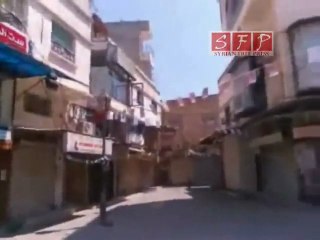 جبلة إضراب عام حزن علي الشهيد 3-8-2011