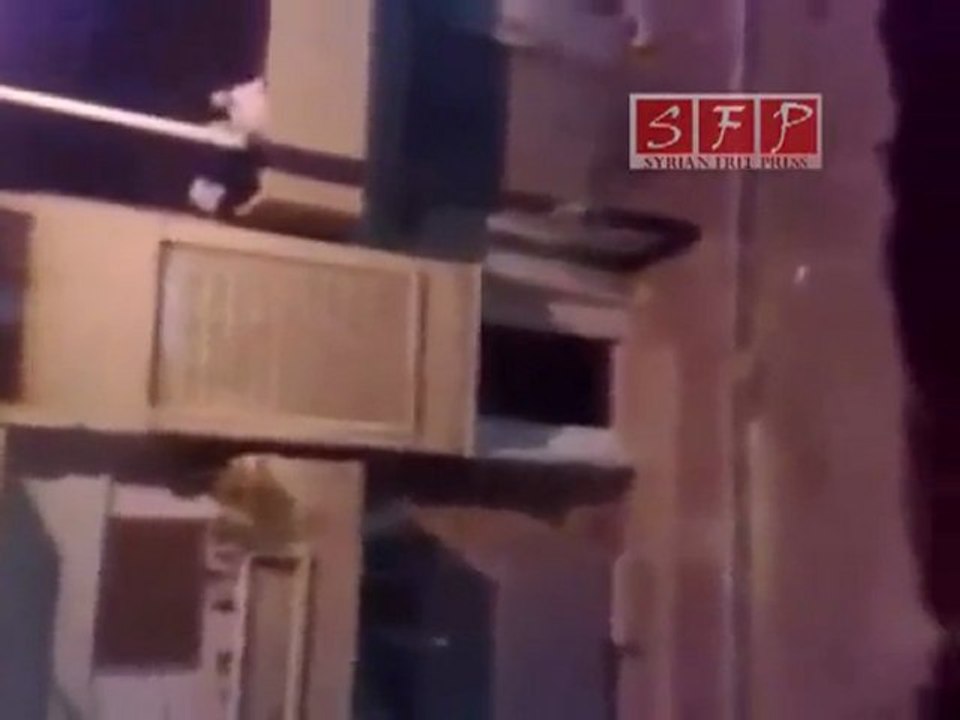 شبيحة الاسد في تدمر 3-8-2011