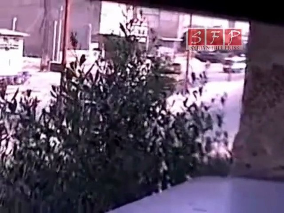 حمص - البياضة - دخول الدبابات الى حي البياضة  31-7-2011