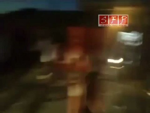 حلب - الرتيان مظاهرات بعد التراويح 4-8-2011