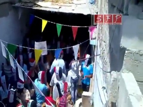 جبلة جمعه الله معنا الله الله يا احفاد القسام 5-8-2011