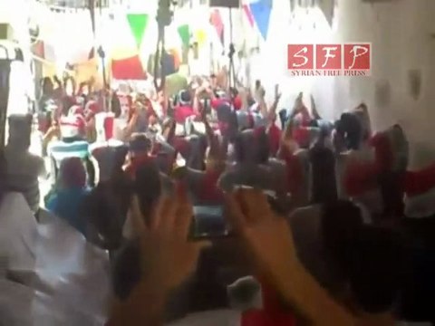 جبلة في جمعة الله معنا هي جبلة بلد الأحرار بدنا نشيلك يا بشار 5 8 2011