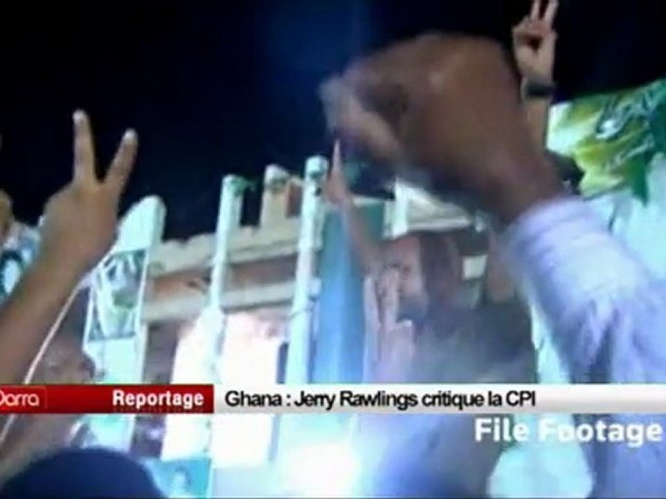 Ghana, Jerry Rawlings critique la CPI