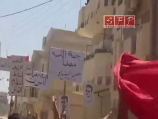 حمص الشماس جمعة الله معنا 5-8-2011