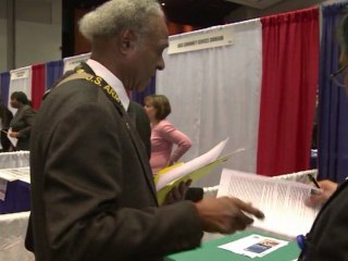 Etats-Unis: un salon pour anciens combattants au chômage