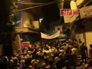 آه ماحلى الحرية من مسائية الزبداني 5-8-2011