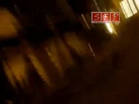 دوما إطلاق نار كثيف على المتظاهرين بعد التراويح 5-8-2011