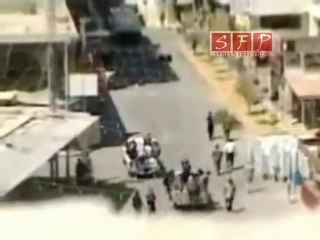 سوريا - دوما - تخريب مجلس العزاء 5-8-2011