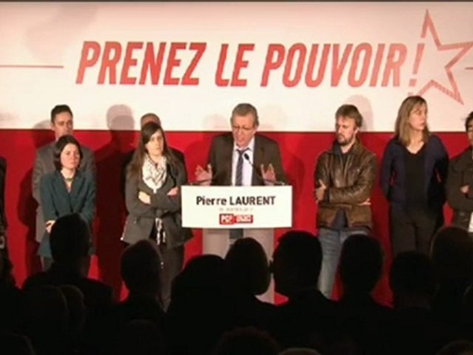 Voeux de Pierre Laurent 2012
