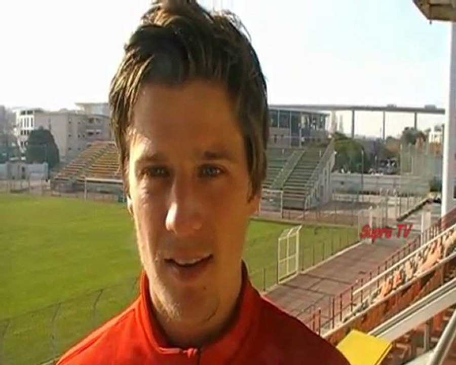 Nicolas Dumortier FC Martigues pour SUPRA TV