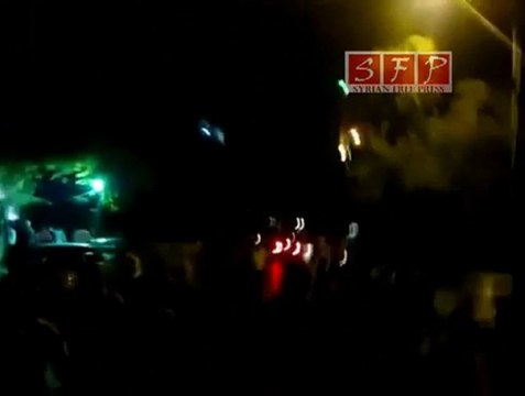 حلب مظاهرة أحرار حلب حي الميرديان جديد 5-8-2011