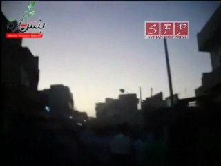 إدلب بنش بعد صلاة الفجر 7 رمضان 7-8-2011
