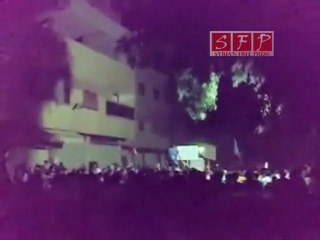 كفر بطنا مظاهرة مسائية حاشدة رغم الاعتقالات 8-8-2011