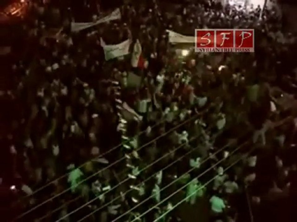 اللاذقية - الرمل الشعب يريد إسقاط النظام 8-8-2011