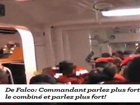 Les passagers veulent fuir, le capitaine rappelé à bord
