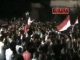مظاهرة باباعمرو-الشعب يريد اسقاط النظام 9-8-2011