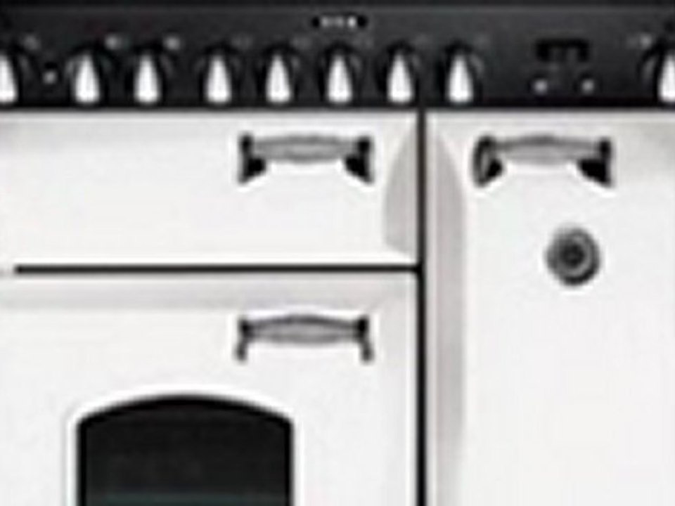 Range - 36 inch Electric Stove, 5 Burners, Cathedral Door - Legacy by