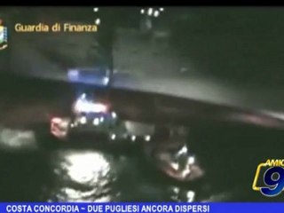 Costa Concordia | Due pugliesi ancora dispersi