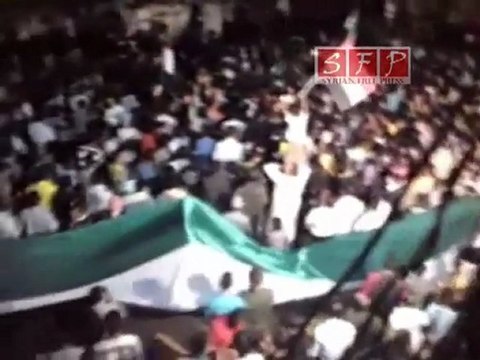 إدلب - جبل الزاوية - مظاهرات بعد التراويح 8-8-2011