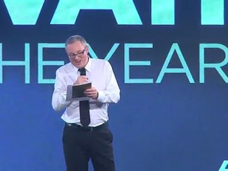 GamesMaster Golden Joystick Awards 2011 - Innovation Award Presentation