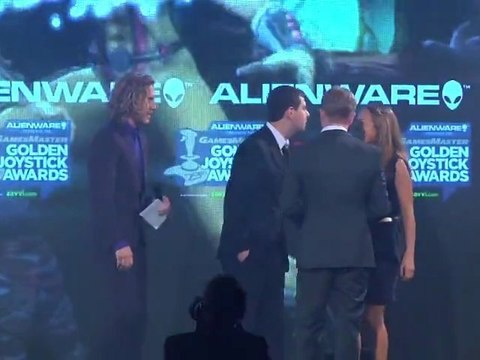 GamesMaster Golden Joystick Awards 2011 - Best Fighting Award Presentation