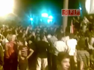 إدلب جرجناز مظاهرات بعد التراويح 10-8-2011
