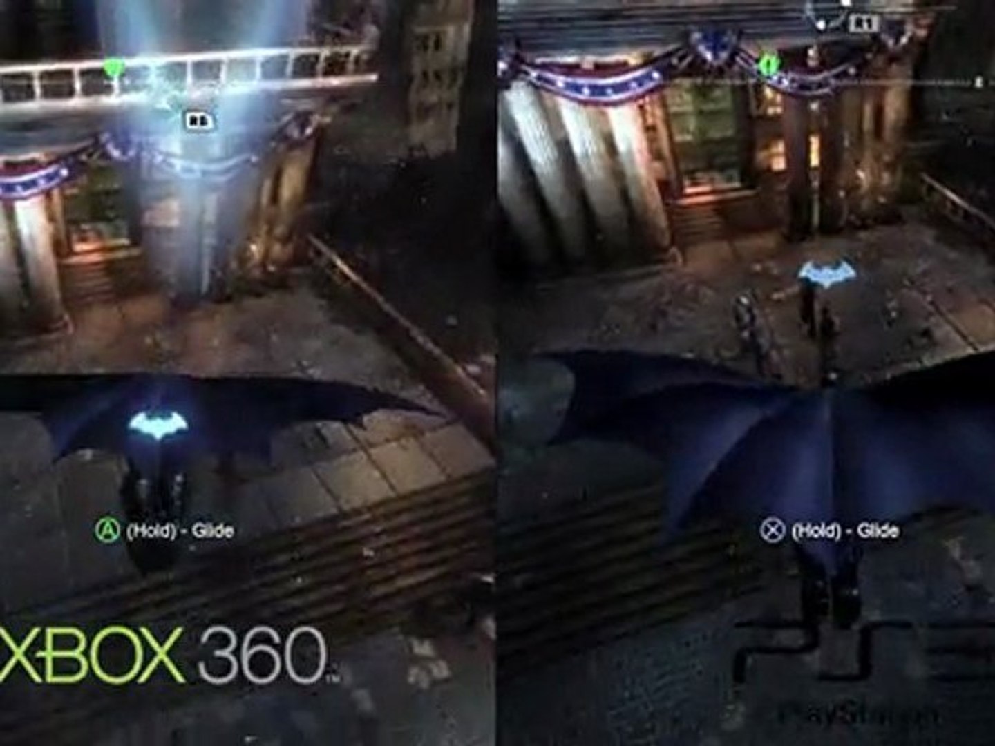Batman: Arkham City PS3 vs Xbox 360 gameplay - video Dailymotion