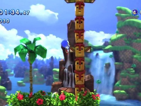 Sonic Generations: Green Hill Zone playthrough