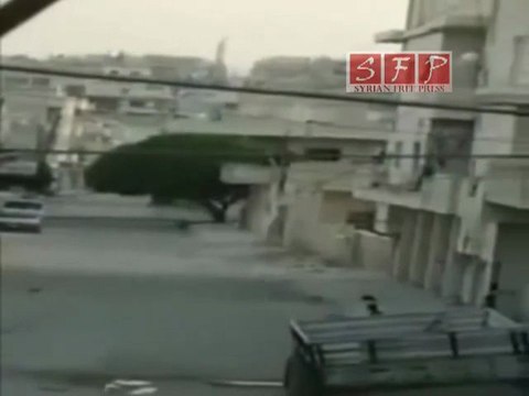 ادلب خان شيخون دخول الدبابات 12 رمضان 12-8-2011