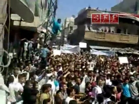 حمص البياضة جمعة لن نركع 12-8-2011