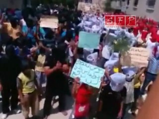 مدينة جبلة - مظاهرات جمعة لن نركع إلّا لله 12-8-2011
